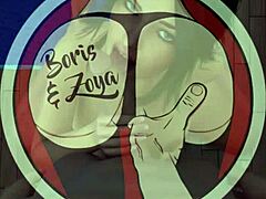 Watch Jenny's ASS POUNDING in doggy style! Bent over and riding hard in Summertime Saga compilation.