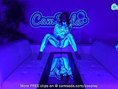 Watch This Sexy Teen Blow Huge Cock In Costume!