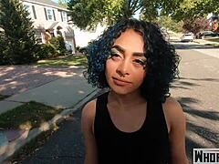 big booty latina rimming black guy's ass deepthroat style 😏