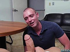 guy jerks off in gay sex pantsless friday