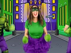 alyssa from bounce patrol in clothed scene