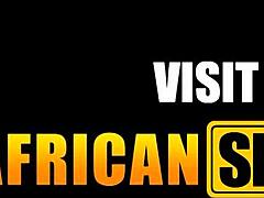 Cute 18-Year-Old Ebony Sucks White Cock Hard in Homemade POV