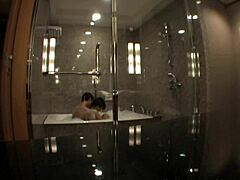 Asian Amateur Couple in Hardcore Doggystyle Fuck with Cumshot