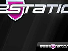 redhead neighbor babe enjoys anal with glass dildo