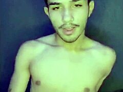 Hot gay solo guy jerks off to cum 😜