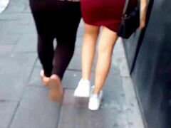 i saw those hot milf asses on the streets agains