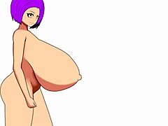 nsfw speed painting featuring big tits in fantasy style