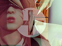 Sexy teen 18+ feels intense pleasure alone