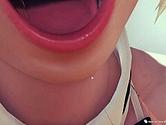 Sexy teen 18+ feels intense pleasure alone