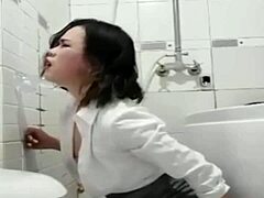 Kaleencrab dives into anal play with toys and dildos, getting sloppy and choked. Then she endures deepthroat face fucking with gagging and assfucking from an asian partner.