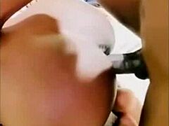 Ebony babe takes bbc in doggystyle 😍