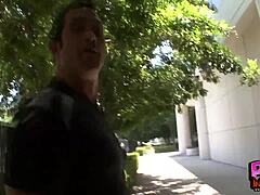 Hot blonde singer Briana gets a POV fuck with cowgirl riding, muff diving, and some tattooed pussy action