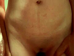 mai, perverted 30s shaved housewife, gets hard pounding creampie