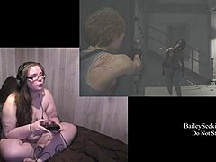 naked resident evil 3 play through part 3