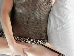 Sexy Milf in Lingerie Toys Herself to Orgasm