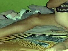 I’m overwhelmed by Karla’s curves as she sneaks into my bed for wild nights.