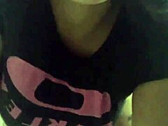 busty milf masturbates in sexy pose