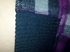 Amateur girlfriend with big ass pounded by monster cock in garage.