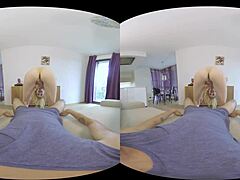 sweet skinny rider bounces on pov cock