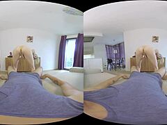 sweet skinny rider bounces on pov cock