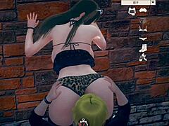 Lazy AI girl gets island massage 😏