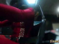 Big booty teen deepthroats and rides cock hard