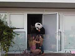 damn, banging my teen gf in parents' apartment