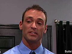 Hey, these naughty gays are licking and fucking asses at work! 🍑👅