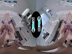 Wetvr Tied Up Fun Brunette In Vr Porn