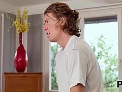 pie4k blonde tattooed girl gets her shaved pussy creampied bareback