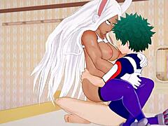 मिरको इज़ुको को अपनी चुदाई तरीके से ट्रेन करती है - एक्सटेंडेड वर्जन