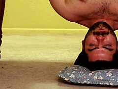 Boldly licking ass in intense session