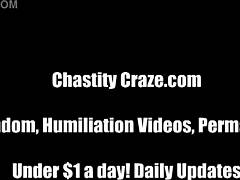 stuff your cock in tiny chastity