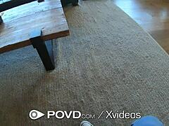 Intense Blonde POV Fuck With Facial