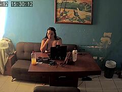 i discover my mom's slut doing webcam with strangers