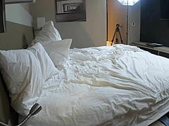 brunette blair in casting session three, chatting casually with the interviewer