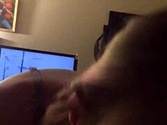 me giving my friend head while hubby gets ready