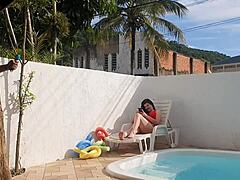 Mais um dia de gravação com Paty Bumbum e Branca de Neve