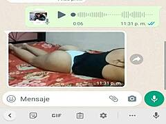 a steamy whatsapp chat unfolds with my wild veneca escort.