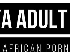 Look at that big ebony ass getting fucked by a monster cock!