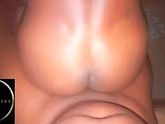 Early morning hardcore sex with big black monster cock