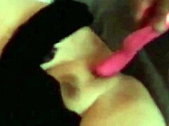 Blonde Amateur Plays with Toys and Fingers Her Pussy!