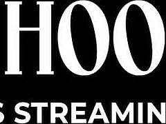 Maya Bjou Flashes Tits for Stepbro's Blowjob Ride