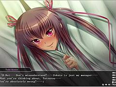 Detailed animation of Taimanin Yukikaze with fingering and creampie scenes