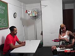 professor badaro, rubens badaro, let's get naughty in school with blowjobs and big tits.