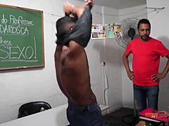 professor badaro, rubens badaro, let's get naughty in school with blowjobs and big tits.