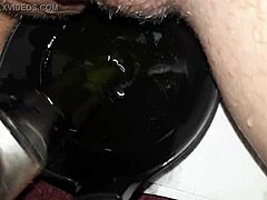 Squirt and Piss Flood in Wild Wet Action on Camera