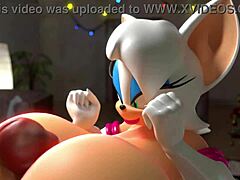 Shemale Christmas Anal Gift