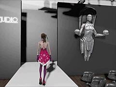 Surrealist fashion in fallout 4 anime style