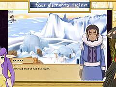 Cartoon Lesbian Toys And Kissing